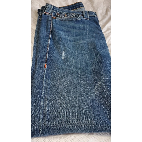 Authentic True Religion Joey Twisted Flare BootCut 10-503 Jeans - Picture 3 of 9
